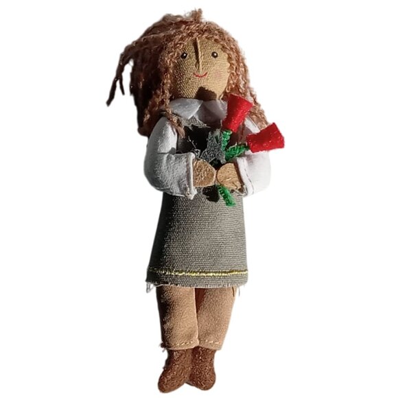Target Wondershop Girl with Roses Ornament - Picture 3 of 11